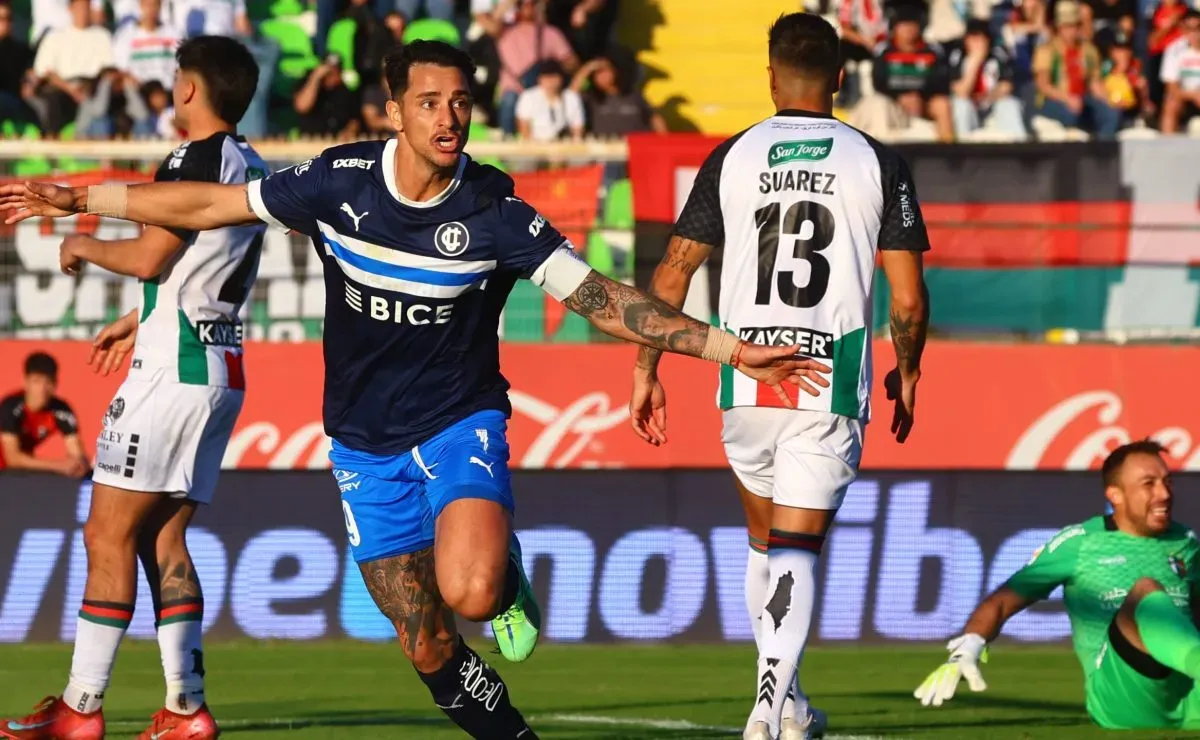 Tabla de posiciones: Palestino vs U. Católica por la Liga de Primera 2025