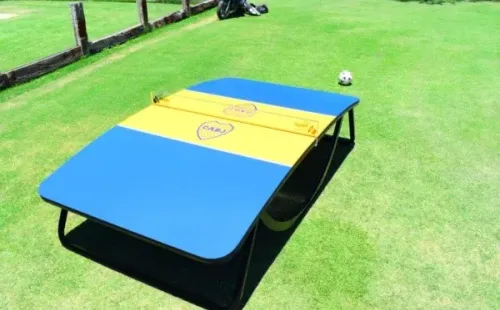 Esta es la mesa que viajará a Buenos Aires.