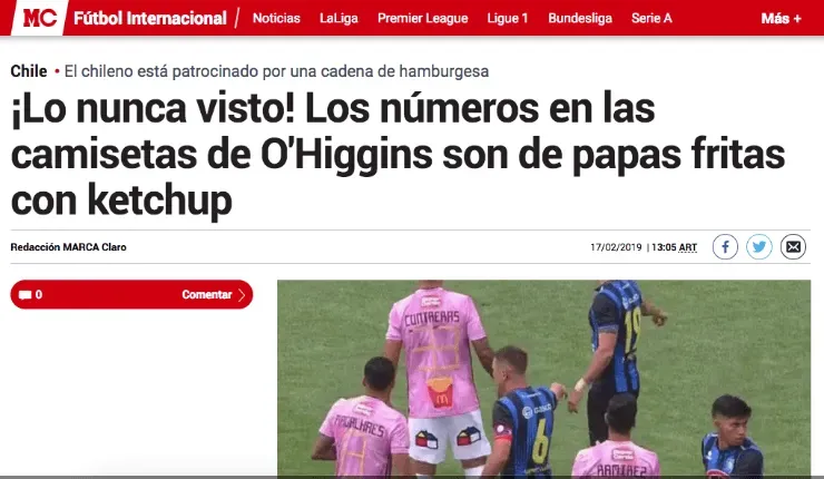 Marca Claro, España, Argentina y el mundo