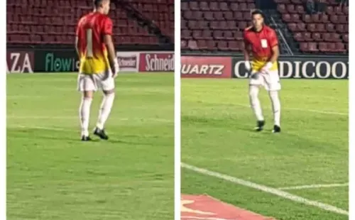 Torres con su curioso “estampado” (Sports Center/ESPN)