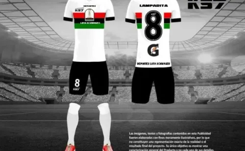 La camiseta de Club Deportes Lota Schwager