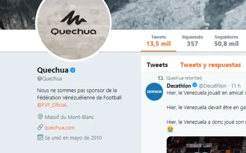 Quechua aclara que no visten a la selección venezolana