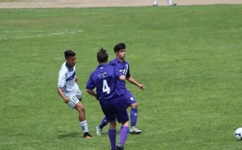 Diego (izquierda) durante su paso por Barnechea | Archivo personal