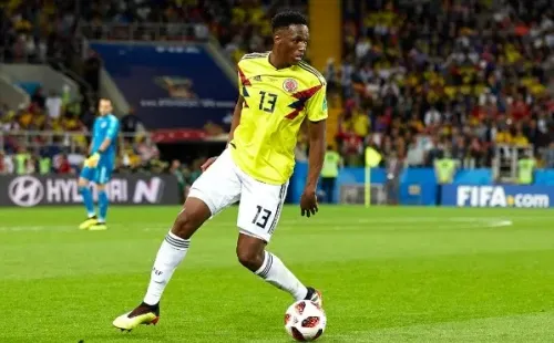 Yerry Mina, la estrella de la defensa colombiana (Foto: Getty Images)