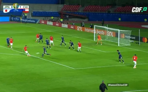 17/6/2019 | Chile 2, Japón 0 | Min. 52