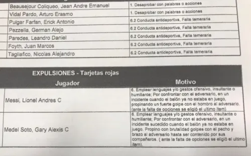 El informe de Mario Díaz de Vivar.
