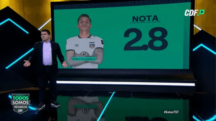 Carlo Villanueva: 2,8 | “¿Está mal la nota?”