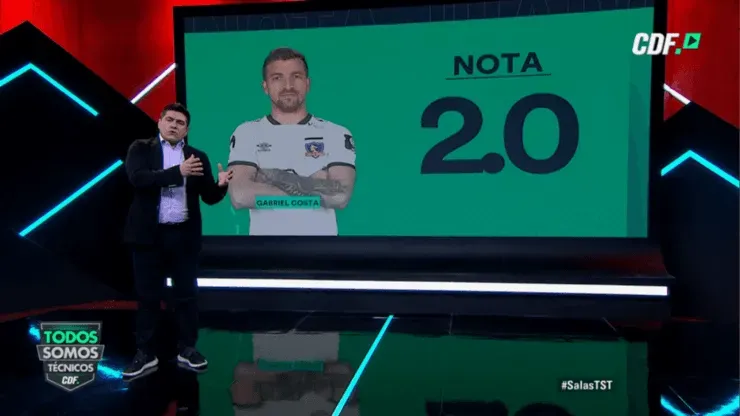 Gabriel Costa: 2,0 | “Por lo que costó, no ha sido refuerzo. Hay que exigirle más. No ha hecho nada, no ha mostrado nada de lo que hizo en Perú. Tiene que mostrar más, si es que alcanza”.