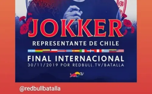 Teorema le desea éxito a Jokker por Instagram