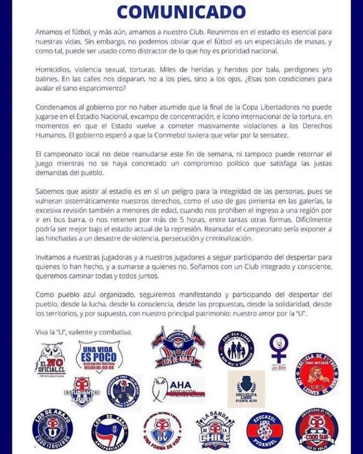 Los de Abajo de Universidad de Chile