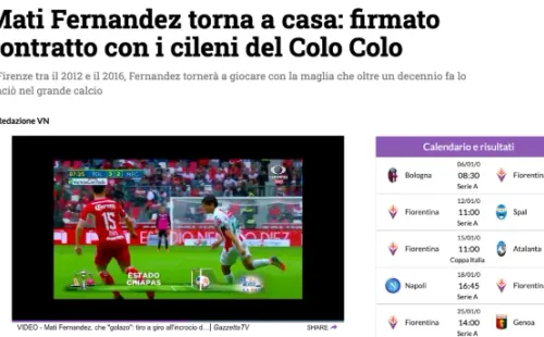 ViolaNews y la llegada del Mati a Colo Colo