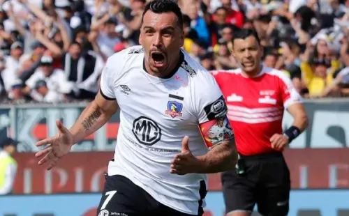 El gol 216 de Esteban Paredes ante la U. (Foto: Agencia Uno)