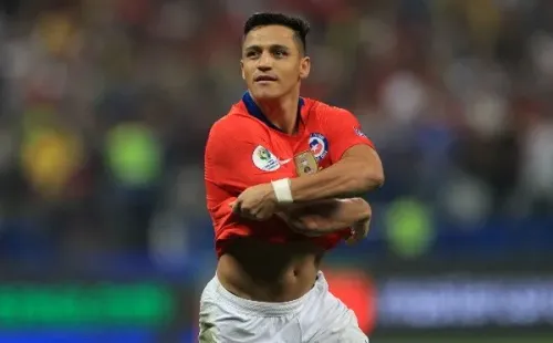 Alexis marcó el gol de la clasificación ante Colombia