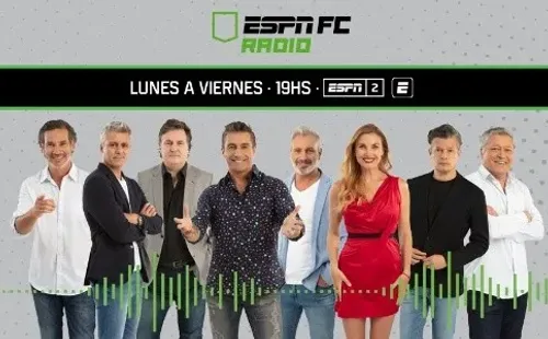 ESPN FC Radio comenzará el lunes a las 19:00 horas por ESPN 2.