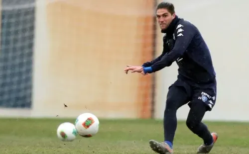 Francisco Sierralta entrenando con Émpoli antes de la crisis sanitaria. (Foto: Getty Images)