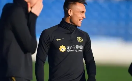 Martínez es titular indiscutido en el Inter de Conte (@autaromartinez)