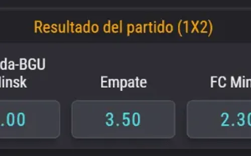 Las cuotas para que le des emoción a este partido en Coolbet.