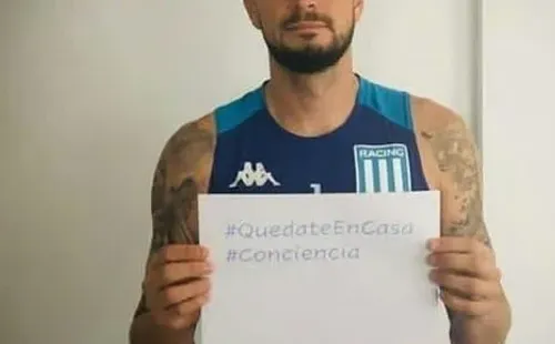 Gabriel Arias está recluido en su casa durante la cuarentena