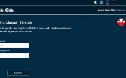 Si no eres cliente de Banco de Chile, este es el metodo más sencillo.