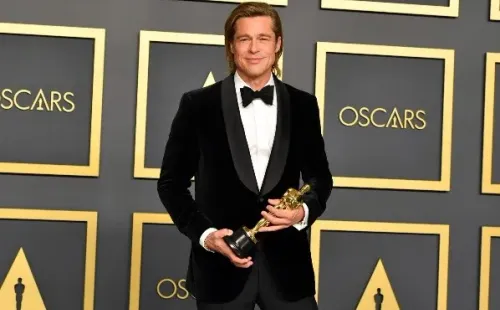Brad Pitt ganó su primer premio d ela Academia por esta película. (Getty)