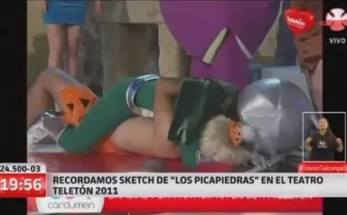 Una de las escenas protagonizadas por Karol Lucero fuertemente cuestionadas
