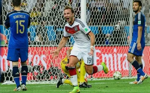 Gotze marcó el único gol al minuto 112