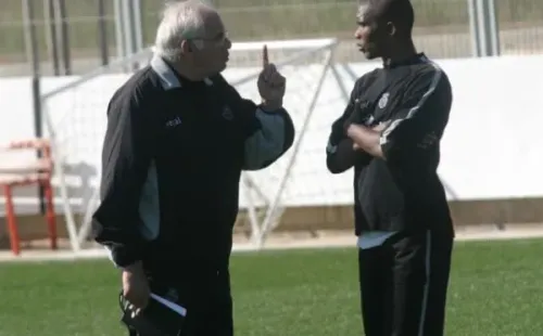 Aragonés y Eto’o compartieron en el Mallorca.