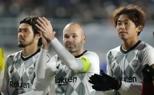 Iniesta llegó en 2018 al Vissel Kobe de Japón