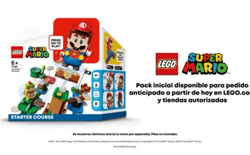 Pack inicial de LEGO Súper Mario