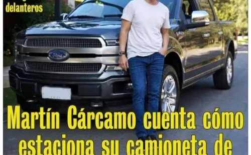 Ésta fue la portada que protagonizó Martín Cárcamo el 8M.