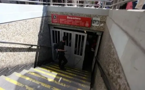 Las puertas de Estación Baquedano seguirán cerradas.