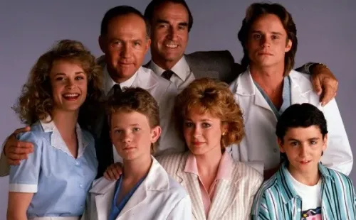 El elenco de la “Doogie HowserM.D.” original.