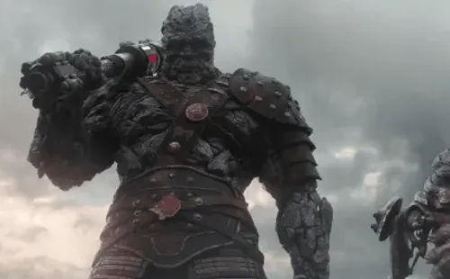 Korg y su amigo Miek son amigos de Thor y estuvieron en la batalla de Endgame.