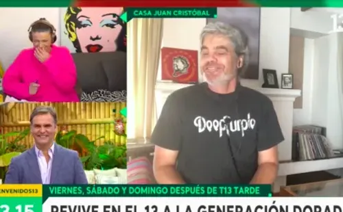 Tonka Tomicic y Amaro Gómez-Pablos no aguantaron la risa tras el chiste de Guarello