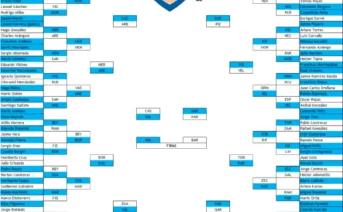 El cuadro completo del “torneo” de Pelotazo.
