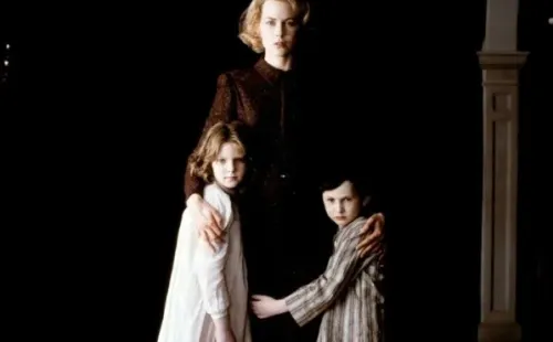 Kidman y sus hijos en la ficción.