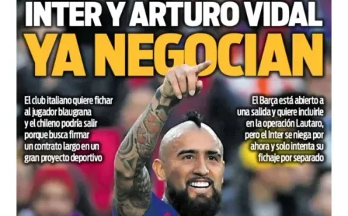 Portada de Sport con Arturo Vidal como protagonista