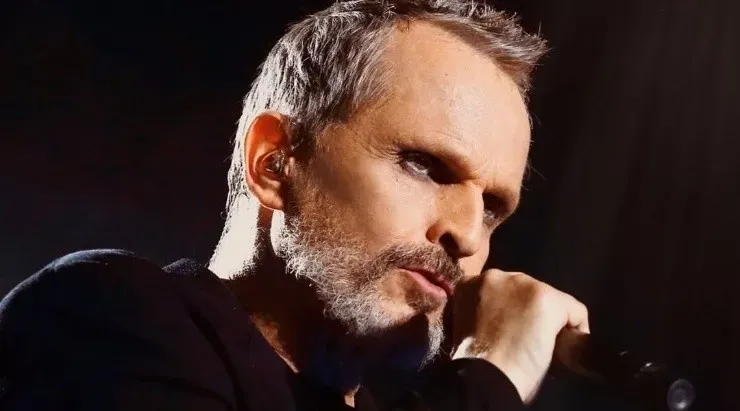 Miguel Bosé, cantante y opinólogo.