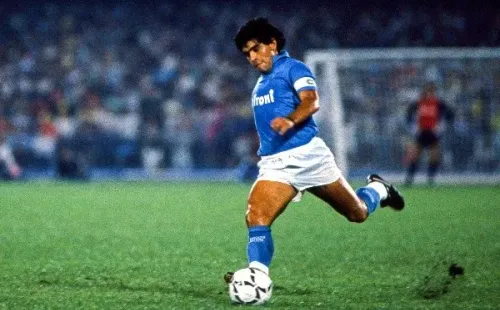 Maradona es el ídolo máximo del Napoli