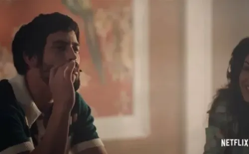 Tiago Correa en una escena de “La Casa de las Flores”.