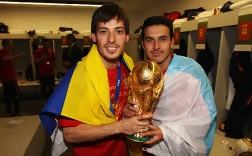 David Silva ganó la Copa del Mundo en Sudáfrica 2010
