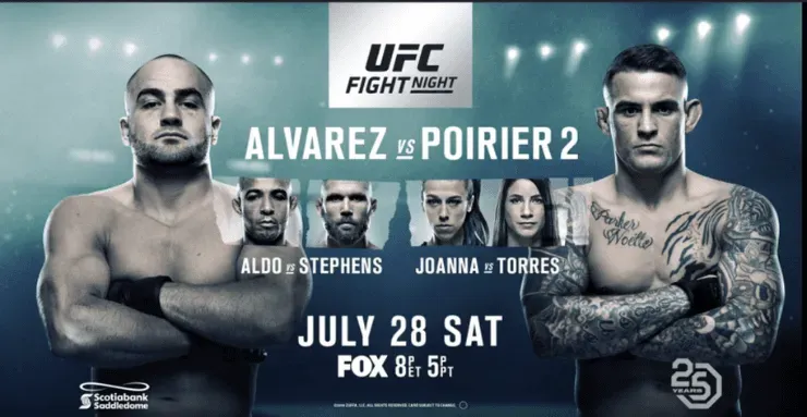 Parte de la cartelera del UFC Fight Night de aquel momento. (Foto: UFC).