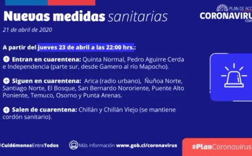 Este es el úlltimo informa de cuarentena dado por el Minsal.