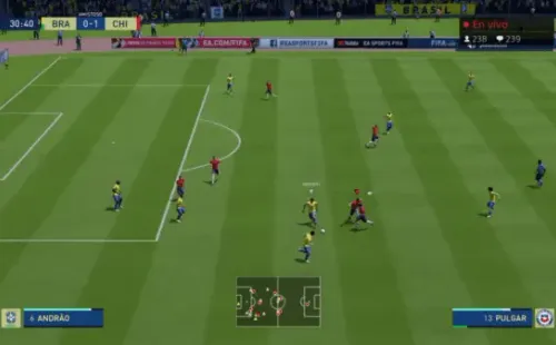 Paulo Díaz comenzó ganando ante Everton Ribeiro