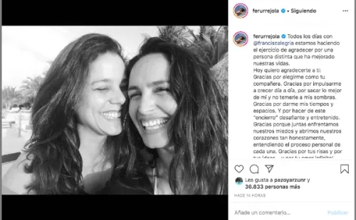 La publicación de Fernanda Urrejola.