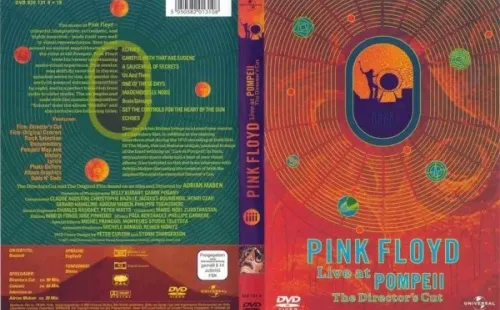 Portada de la edición física del icónico show de Pink Floyd.