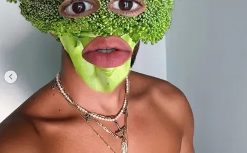 Como si fuera poco, Bad Bunny se comparó con un brócoli