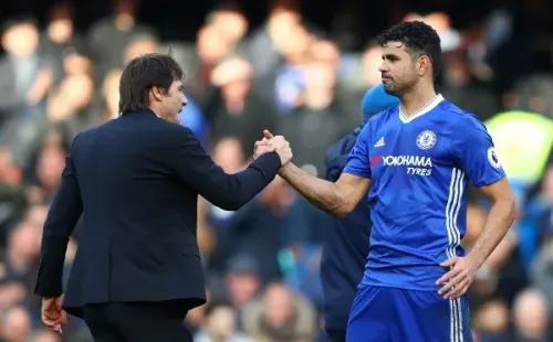 Costa ganó la Premier 2016/2017 junto a Antonio Conte