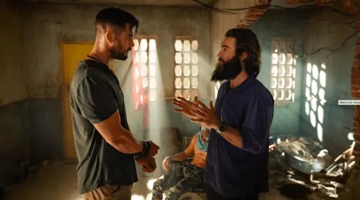 Sam Hargravedirige a Chris Hemsworth en “Misión de Rescate.