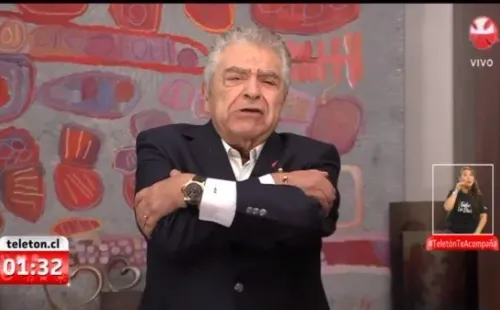 Don Francisco cerró la Teletón 2020 al borde del llanto.